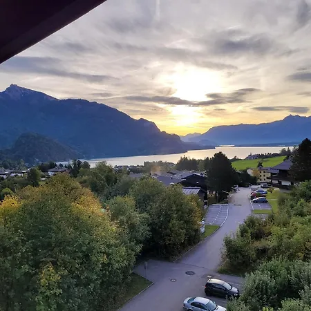 Einraum Mit Berg- Und Seeblick * ザンクト・ギルゲン